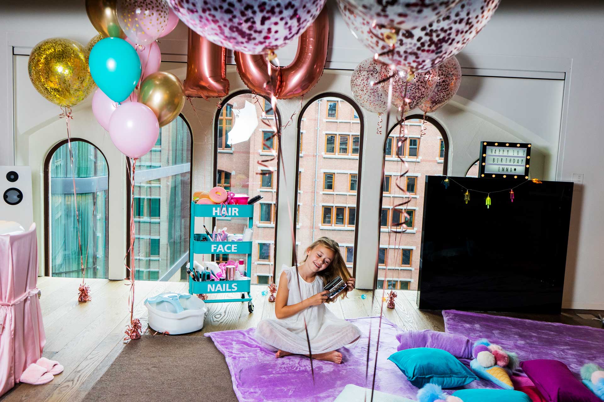 Sleepover Party in een luxe hotel!