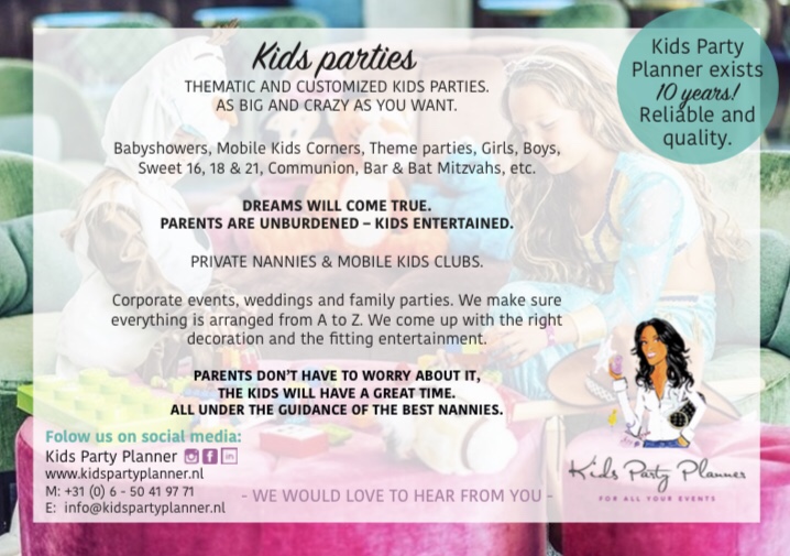 Kids Party Planner 10 Years!